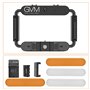 GVM 5600K Selfie Anneau de téléphone portable avec support vidéo pour smartphone et stabilisateur vidéo pour appareil photo, sma