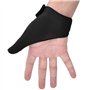 Gants de Bowling Bowling Thumb Saver Protection Gauche Droite de Vitesse pour Bowling Ball Sports(Noir)