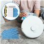 HomeDecTime Aspirateur pièces 5x Filtre 3x Brosses 1xLatérale Brosses Principale 4x Vadrouille Outil de Nettoyage pour Proscenic