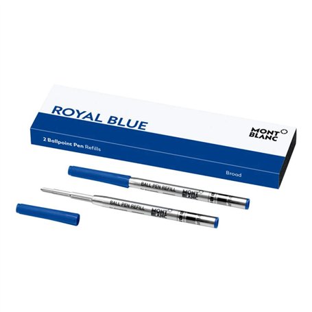 MONTBLANC REFILL BP B 2x1 ROYAL BLUE