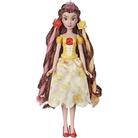 Disney Princesses La Belle et la Bête - Poupee Princesse Disney Belle à coiffer - 30cm