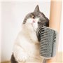 Mein HERZ 2 Pcs Chats Brosse Peigne Fournitures, Brosse d’Angle de toilettage et Massage pour Chat avec Herbe à Chat pour Chat G