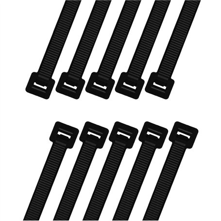 intervisio Collier de Serrage Grande Taille 1000 mm x 9 mm