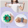 ZCOINS 4 Pieces 48 Links Wacky Tracks Fidget Toy Snap and Click Jouets Anti-Stress