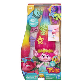 Trolls Dreamworks - Poupée Musicale Poppy de 25 cm - Chante en Français Trolls Dreamworks - Poupée Musicale Poppy de 25 cm - Chante en Français