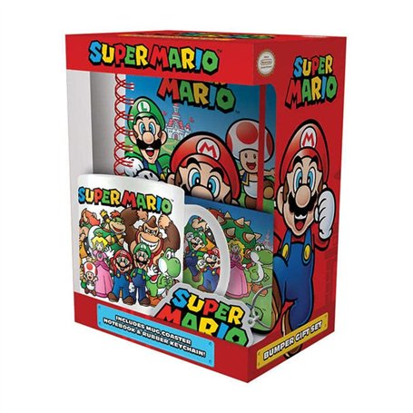 Super Mario - Coffret cadeau - 4 articles (Super Mario)
