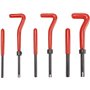 FreeTec Helicoil Kit de réparation de filetage 88 pièces pour moteur de voiture M6 / 8 / 10