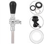 Vobor Tireuse Robinet Homebrew réglable bière Keg Robinet, Robinet Accueil brasser de la bière Keg, Homebrewing Robinet avec Bou