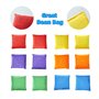 Paochocky 30 Pcs 3 in 1 Anneaux Toss Jeu Set, Cônes de Circulation, Anneaux Toss Bean Bags À Lancer pour Indoor Family, Outdoor