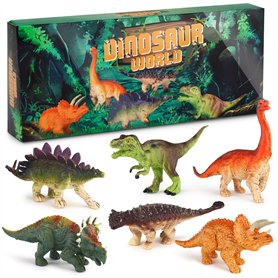 Sanlebi Dinosaures Jouet - Réaliste Figurine Dinosaure Ensemble Modèle Ensemble Animaux Jouet Jeux Educatif Jouets pour Enfants Sanlebi Dinosaures Jouet - Réaliste Figurine Dinosaure Ensemble Modèle Ensemble Animaux Jouet Jeux Educatif Jouets pour Enfants