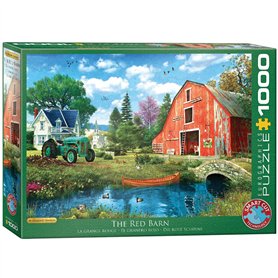 Eurographics 6000-5526 The Red Barn by Dominic Davison Puzzle Divers 48 x 68 cm Eurographics 6000-5526 The Red Barn by Dominic Davison Puzzle Divers 48 x 68 cm