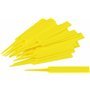 Meister Lot de 20 étiquettes pour Plantes - 90 x 17 mm - Surface d'étiquetage - Matériau résistant aux intempéries - Jaune - pou
