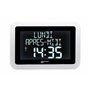 Horloge Numérique Murale Rétroéclairée et Radio Pilotée - La Viso15 de Geemarc Affiche Automatiquement l’Heure Exacte - Calendri