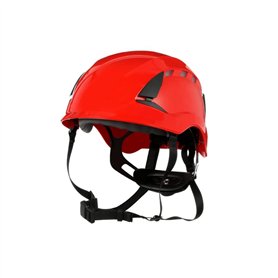 3M SecureFit Casque de sécurité, X5005VE-CE, Rouge, Ventilé, 1 000 Vca, CE 3M SecureFit Casque de sécurité