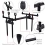 Sougayilang Carp Fishing Goal Post Rod Pod Stand Holder Fishing Pole Stand