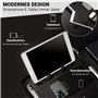 Dossier de Conférence Premium avec double fermeture Éclair et compartiment de 13 pouces pour tablette, Porte Documents A4 IPad p