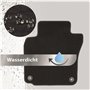 MAT10 – Tapis de Sol pour VW Golf 6 Cabrio (modèles 06/2011-03/2016, Type 5K1) en Velours | Lot de 4 Tapis de Voiture | Qualité