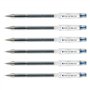 PILOT Lot de 6 Stylos roller à encre gel G-TEC-C4 pointe ultra fine 0