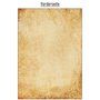 Lot de 40 feuilles de papier à lettre recyclé - Design vintage - Format A4 - Idéal pour les invitations et les lettres vintage