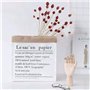 HUAESIN 30 Tiges Fleurs Séchées Naturelles Fleurs de Craspedia Séchées Billy Button Balles Bouquet Floral pour Mariage Noël Hive