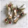 HUAESIN 30 Tiges Fleurs Séchées Naturelles Fleurs de Craspedia Séchées Billy Button Balles Bouquet Floral pour Mariage Noël Hive