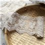 Garniture de dentelle inélastique pour broderie de motif de Net Crown Europe de 8CM de largeur
