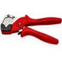 KNIPEX Coupe-tube pour tuyaux multicouche et pneumatiques en plastique renforcé de fibres de verre 4 - 20 mm (carte LS/blister)