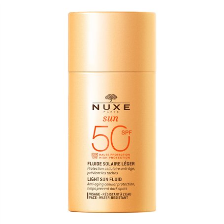 Nuxe Sun Fluide Léger Haute Protection Spf50 50 Ml