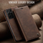 Azororo Coque pour Samsung Galaxy S21 Ultra 5G Premium Housse Cuir Protection Pochette Rabat Portefeuille Flip Case Porte Magnét