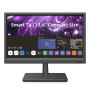 Petite télévision Smart HD 1080P 16 Pouces,Télévision Smart à écran plat avec tuner T2/HDMI/USB/AV pour la cuisine, le camping-c