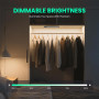 Lampe LED Rechargeable, Lumière Détecteur de Mouvement Interieur, USB-C Eclairage Lampe de Placard sans Fil pour Armoire, Placar