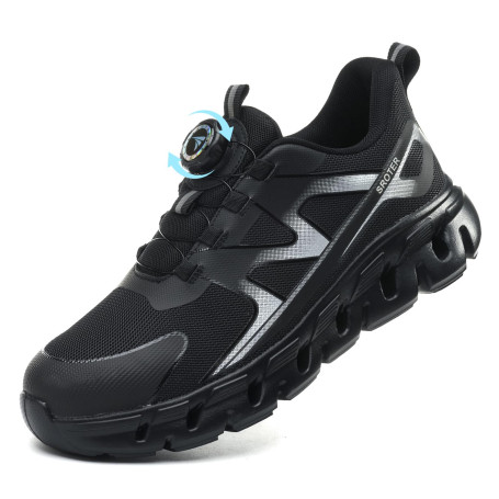 AEKYIWL Chaussures de Sécurité Hommes Femmes Légère Respirantes Basket de Securite Confortable Antidérapante Chaussures de Trava