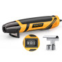 SEEKONE Mini Décapeur Thermique 2 Réglages Températures 260 ℃/450 ℃, 350W Pistolet à Air Chaud Portatif avec Buses, Protection d