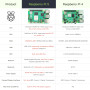 iRasptek Raspberry Pi 5 Kit de démarrage 8Go - Édition OS-Bookworm de 128Go préinstallée (boîtier Aluminium)