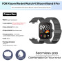 BDIG Métal Bracelet Compatible avec Xiaomi Redmi Watch 5/4/Xiaomi Mi Band 9 Pro, Bracelet en Acier Inoxydable Remplacement Compa