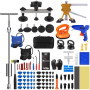 SundpeyPRO Ventouse Carrosserie Kit 119Pcs - Outils Debosselage Carrosserie Kit Debosselage Carrosserie avec Marteau Carrossier 