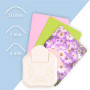Vaessen Creative Perforatrice de Papier, 3 en 1, Coins Arrondis, Pour Projets DIY, Scrapbooking, Création de Cartes et Plus, Bla