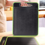 Frost Away Planche à découper avec fonction décongélation Gadget de cuisine avec aiguiseur à couteaux intégré et râpe à épices,