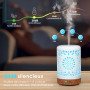 Vankarr Diffuseur Huiles Essentielles en Céramique 100ML, Diffuseur de Parfum Electrique Ultrasonique Diffuseur Huile Essentiell