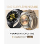 HUAWEI Watch GT6 Pro 46mm Montres connectées + Freebuds 6i Noir Écran AMOLED de 1,47 Pouce, Jusqu'à 21 Jours d'autonomie, Cyclis