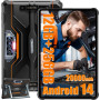 OUKITEL RT8 Tablette Incassable Android 14-12GO RAM + 256GO ROM 1TB, 20000mAh Tablette Durcie 11 Pouces FHD+, Helio G99 Octa Cor