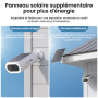 AOSU 4K UHD AI Camera Exterieur sans Fil Solaire 6-Cam Kit avec HomeCortex Reconnaissance faciale & Analyse comportementale Déte