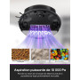 EUREKA E20 Evo Plus Robot Aspirateur Laveur avec Station sans Sac Aspiration 10000 Pa Aspirateur Robot Autovidange, Anti Enchevê
