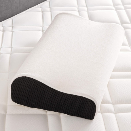 Bultex Oreiller Ergonomique à mémoire de Forme 33x52