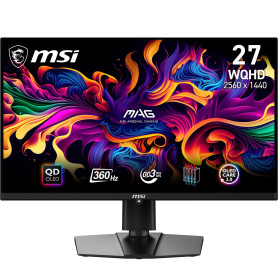 MSI MAG 271QPX QD-OLED écran gaming 26.5 pouces WQHD - Dalle 2560 x 1440 Quantum Dot OLED, 360Hz / 0,03ms, 99.1% DCI-P3, ΔE≤2, D MSI MAG 271QPX QD-OLED écran gaming 26.5 pouces WQHD - Dalle 2560 x 1440 Quantum Dot OLED, 360Hz / 0,03ms, 99.1% DCI-P3, ΔE≤2, D