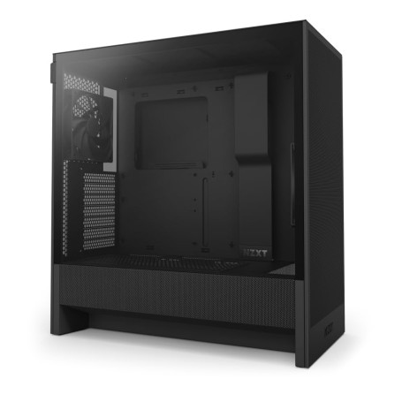 NZXT H5 Flow - Boîtier de PC Gaming Compact Moyen Tour ATX - Flux d'air élevé - 2 × Ventilateurs de 120 mm Inclus - Support de r