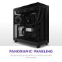 NZXT H6 Flow | CC-H61FB-01 | Boîtier Moyen-Tour Compact Double Chambre Airflow | Panneaux panoramiques en Verre | Panneaux Airfl