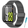 WindRen Métal Bracelets Compatible avec Xiaomi Watch, Acier Inoxydable en Métal pour Redmi Watch 4 / Mi Band 8 Pro