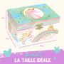 Boîte à Bijoux Musicale Licorne pour Filles - Boîte à Musique Licorne pour Enfants avec Miroir, Cadeaux d'Anniversaire Licorne p