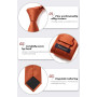 Enlision Cravate Homme Ensemble de Cravate et Pochette de Couleur Unie Mariage Cravate et Mouchoir Set Travail Fete Cadeau pour 
